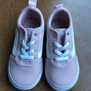 New never worn Pink Vans Slip on Shoes